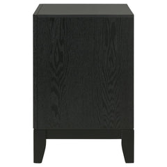 Valencia 2-drawer Nightstand Black - 223042