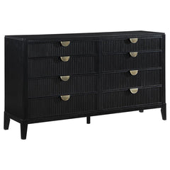 Brookmead 4-piece Eastern King Bedroom Set Black - 224711KE-S4
