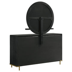 Arini 8-drawer Dresser with Mirror Black - 224333M