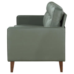 Jonah Upholstered Track Arm Sofa Green - 509654
