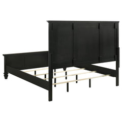 Sandy Beach 5-piece Eastern King Bedroom Set Black - 201321KE-S5