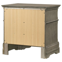 Manchester 3-drawer Nightstand Wheat Brown - 222892