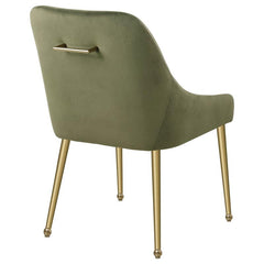 Mayette Parsons Wingback Dining Side Chairs Olive (Set of 2) - 107572