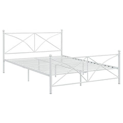 Hart Metal Queen Open Frame Bed White - 422759Q
