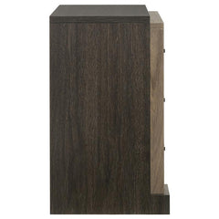 Baker 3-drawer Nightstand Light Taupe - 224462