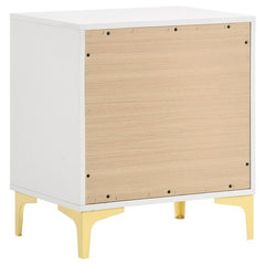 Kendall 5-piece Eastern King Bedroom Set White - 224401KE-S5