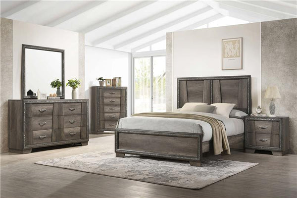 Janine Dresser Mirror Grey - 223554