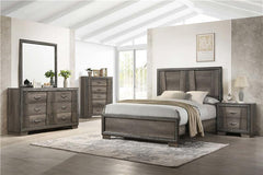 Janine 5-drawer Bedroom Chest Grey - 223555