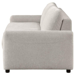 Rylie Upholstered Sofa Sleeper with Queen Mattress Beige - 360027