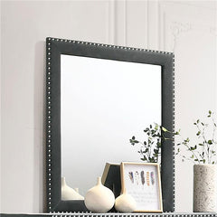 Melody Upholstered Dresser Mirror Grey - 223384