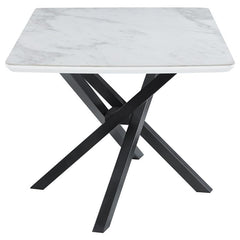 Paulita 5-piece Rectangular Dining Set White and Grey - 110711-S5