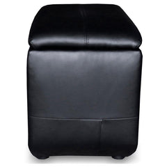 Cyrus Upholstered Home Theater Storage Wedge Console Black - 600002