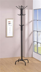 Collier 12-hook Coat Rack Black - 2019