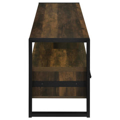 James 3-drawer Engineered Wood 71" TV Stand Dark Pine - 704283