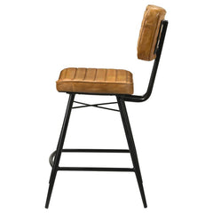 Partridge Upholstered Counter Height Stools with Footrest (Set of 2) - 110649