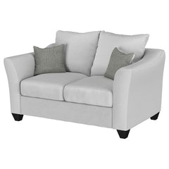 Salizar Upholstered Flared Arm Loveseat Sand - 508582