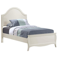 Dominique 4-piece Full Bedroom Set Cream White - 400561F-S4