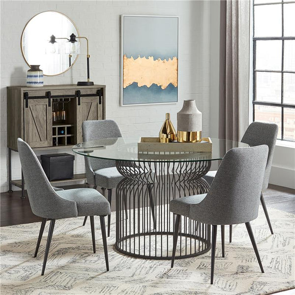 Granvia Dining Table Base Gunmetal - 193511