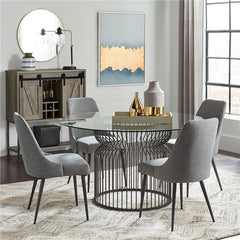 Granvia Dining Table Base Gunmetal - 193511