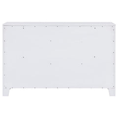 Anastasia 6-drawer Dresser Pearl White - 224753