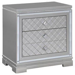 Eleanor 4-piece Queen Bedroom Set Metallic Mercury - 223461Q-S4