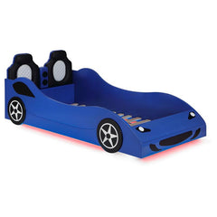 Cruiser Wood Twin LED Car Bed Blue - 400478