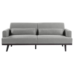 Blake 2-piece Upholstered Track Arm Sofa Set Sharkskin - 511121-S2