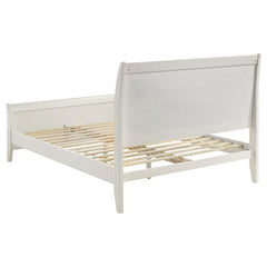 Selena 5-piece Full Bedroom Set Cream White - 400231F-S5
