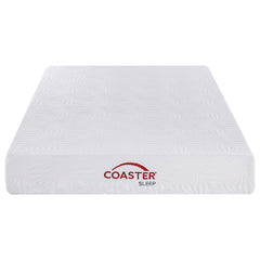 Key 10" Full Memory Foam Mattress White - 350064F