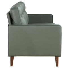Jonah Upholstered Track Arm Sofa Green - 509654