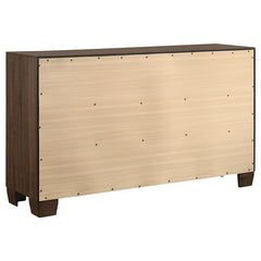 Brandon 5-piece Queen Bedroom Set Warm Brown - 205321Q-S5