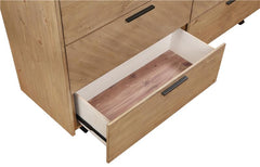 Taylor 7-drawer Dresser Light Honey Brown - 223423