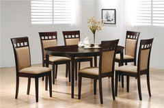 Gabriel Oval Dining Table Cappuccino - 100770