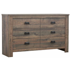 Frederick 5-piece Eastern King Bedroom Set Weathered Oak - 222961KE-S5