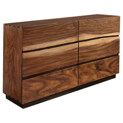 Winslow 5-piece Queen Bedroom Set Smokey Walnut - 223250SQ-S5