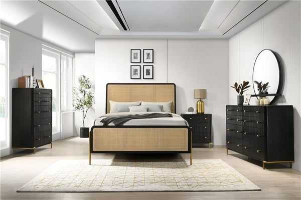 Arini 5-drawer Bedroom Chest Black - 224335