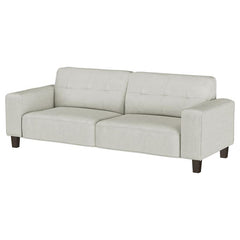 Deerhurst Upholstered Track Arm Tufted Sofa Beige - 509647