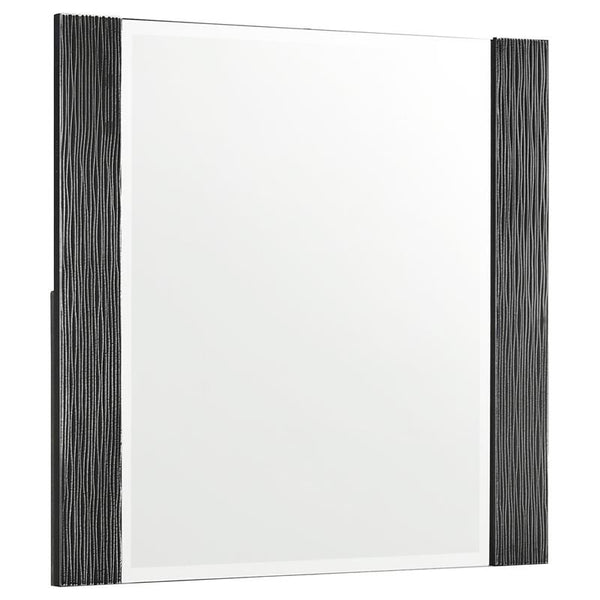 Blacktoft Rectangle Dresser Mirror Black - 207104