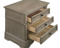 Manchester 3-drawer Nightstand Wheat Brown - 222892