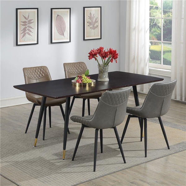 Brassie Upholstered Side Chairs Grey (Set of 2) - 110272