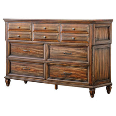 Avenue 8-drawer Dresser Weathered Burnished Brown - 223033