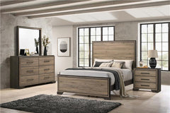 Baker 4-piece California King Bedroom Set Light Taupe - 224461KW-S4