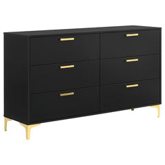 Kendall 5-piece Eastern King Bedroom Set Black - 224451KE-S5