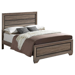 Kauffman 5-piece Queen Bedroom Set Washed Taupe - 204191Q-S5
