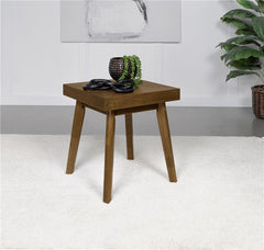Westerly Square Wood Side End Table Walnut Brown - 707797