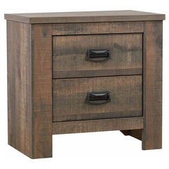 Frederick 2-drawer Nightstand Weathered Oak - 222962