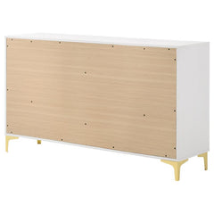 Kendall 6-drawer Dresser White - 224403