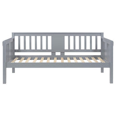 Bethany Wood Twin Daybed with Drop-down Tables Grey - 300838