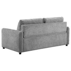 Rylie Upholstered Sofa Sleeper with Queen Mattress Grey - 360029