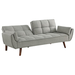 Caufield Upholstered Tufted Convertible Sofa Bed Grey - 360096